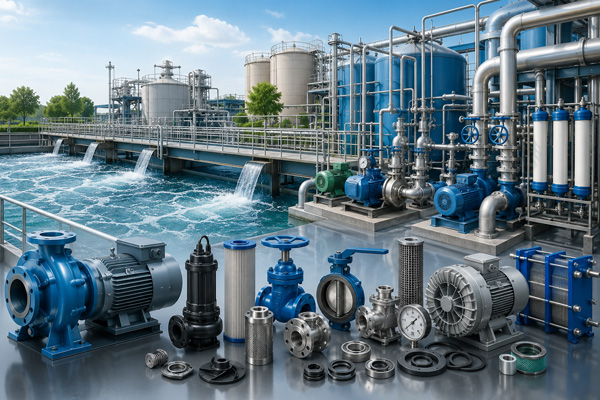 Why Quality STP & ETP Components and Spares Matter for Plant Performance